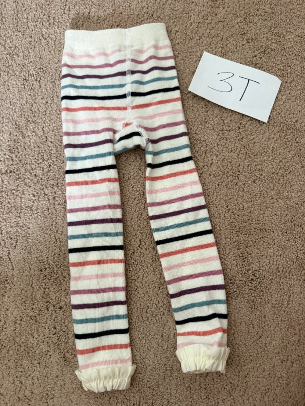Rufflebutt 3T Stripe Tights Leggings